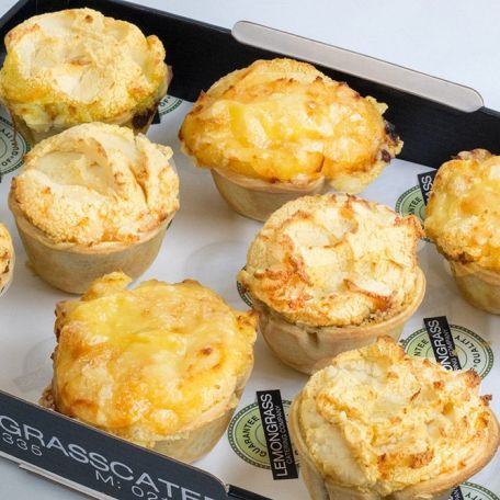 POTATO TOP BEEF SAVOURIES -  hot