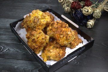 SAVOURY SCONE WITH PUMPKIN, SAGE & ONION STUFFING and served with real NZ butter on the side - Matariki 