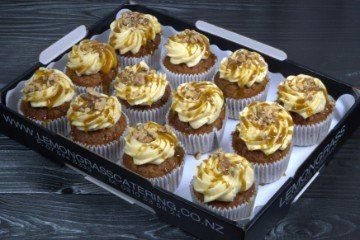 KUMARA AND PINEAPPLE CUPCAKE WITH GOLDEN SYRUP CREAM FROSTING - Matariki 
