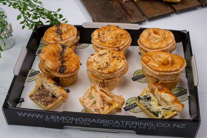 BEEF, BACON, CHEESE PIE  