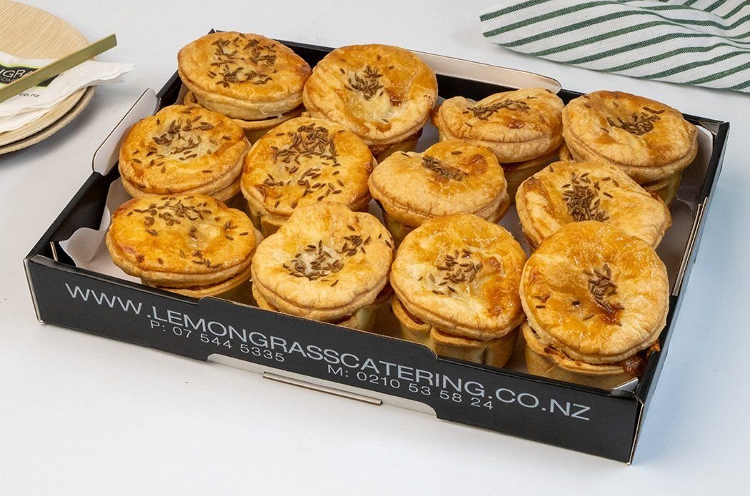 SLOW COOKED PORK, KUMARA & SILVERBEET PIE with a hint of coarse grain mustard  - Matariki 