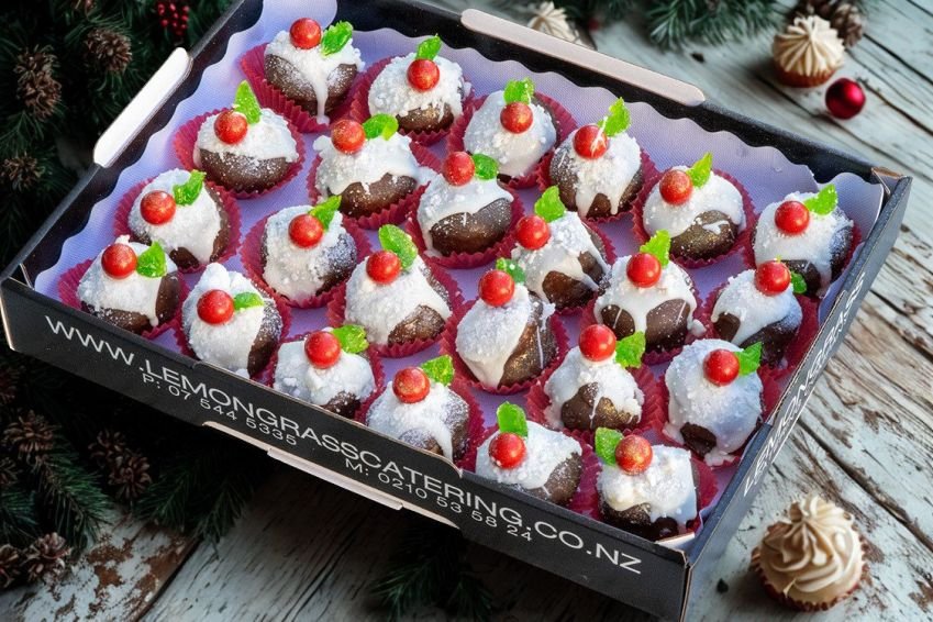PROFITEROLE CHRISTMAS PUDDINGS - Christmas 
