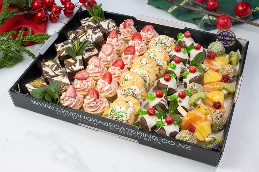 CHRISTMAS SWEET PLATTER - 50 bite size treats