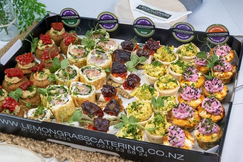 DIETARY CANAPE PLATTER - 50 Canapes (Clearly labelled dietary canapes)