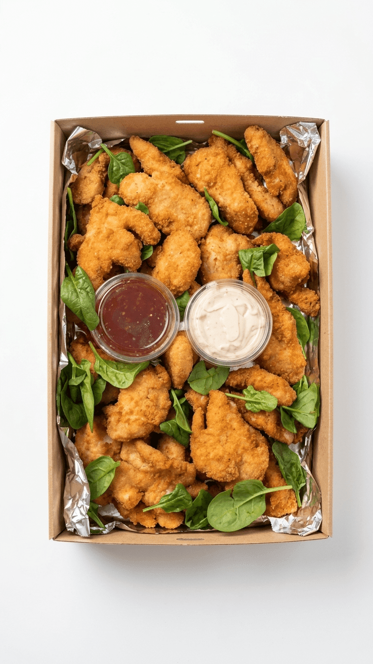 Tender Box Size Chicken Tenders Box
