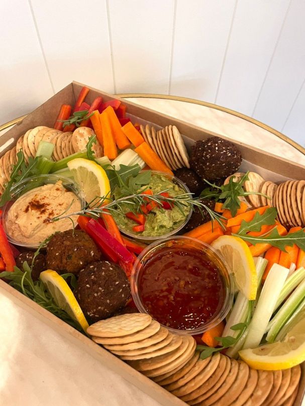 Healthy veg dipping box