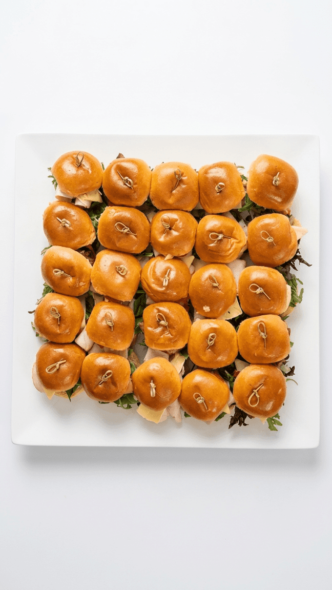 Egg & spinach slider