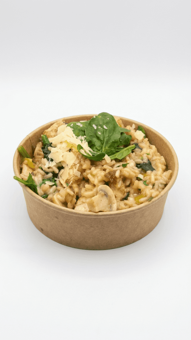 Individually packed - Chicken & mushroom risotto 