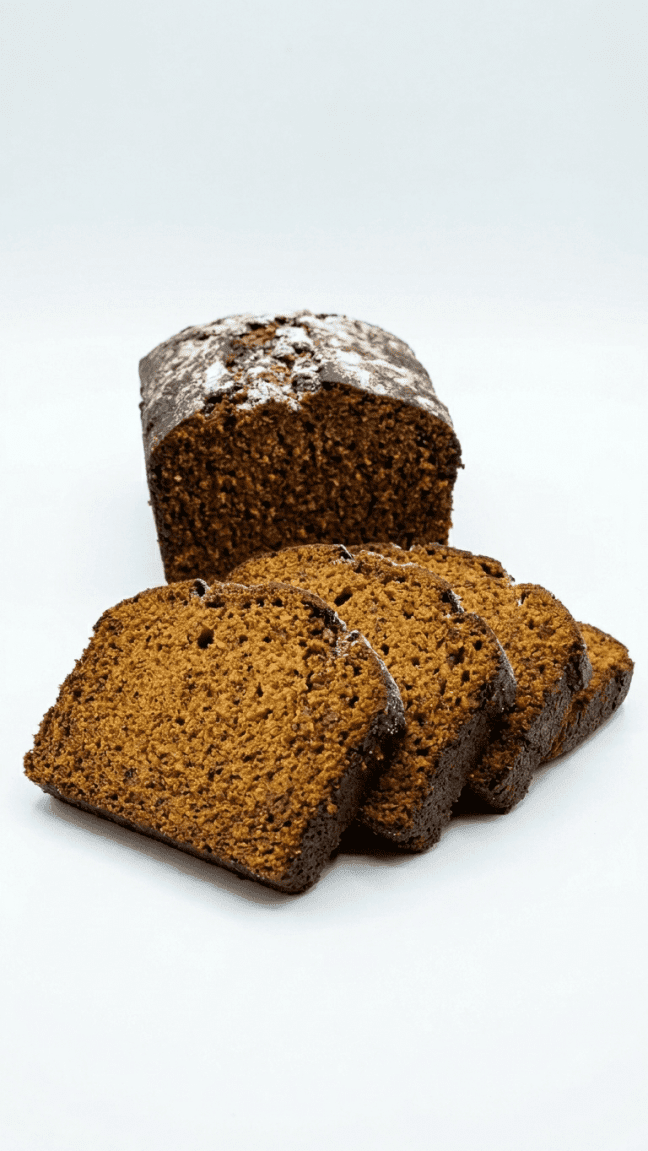 Freshly baked banana bread