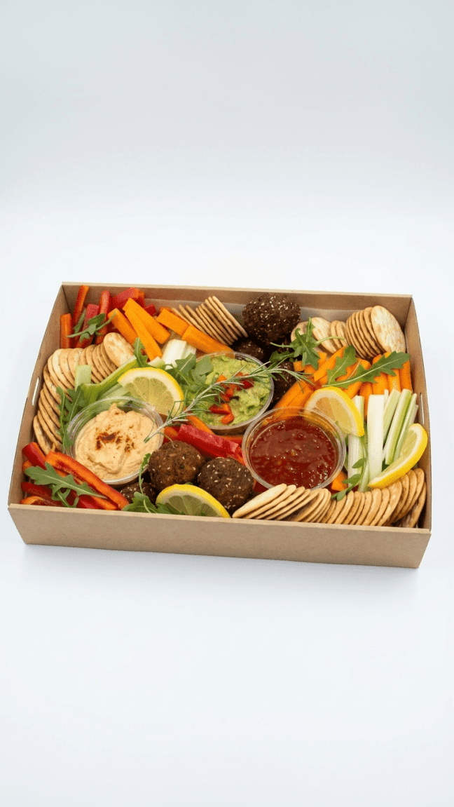 Healthy veg dipping box