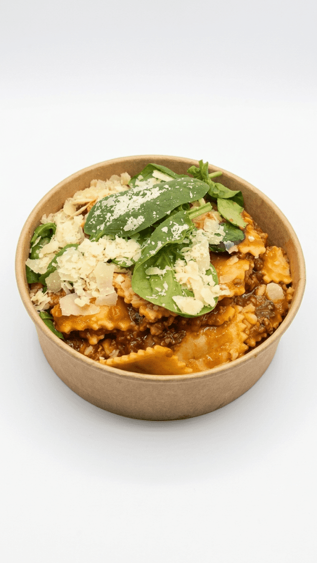 Individually packed - Beef bolognese ravioli