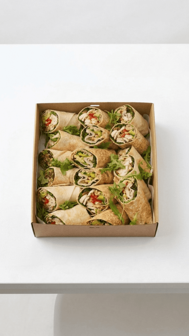 Gourmet Lebanese wraps