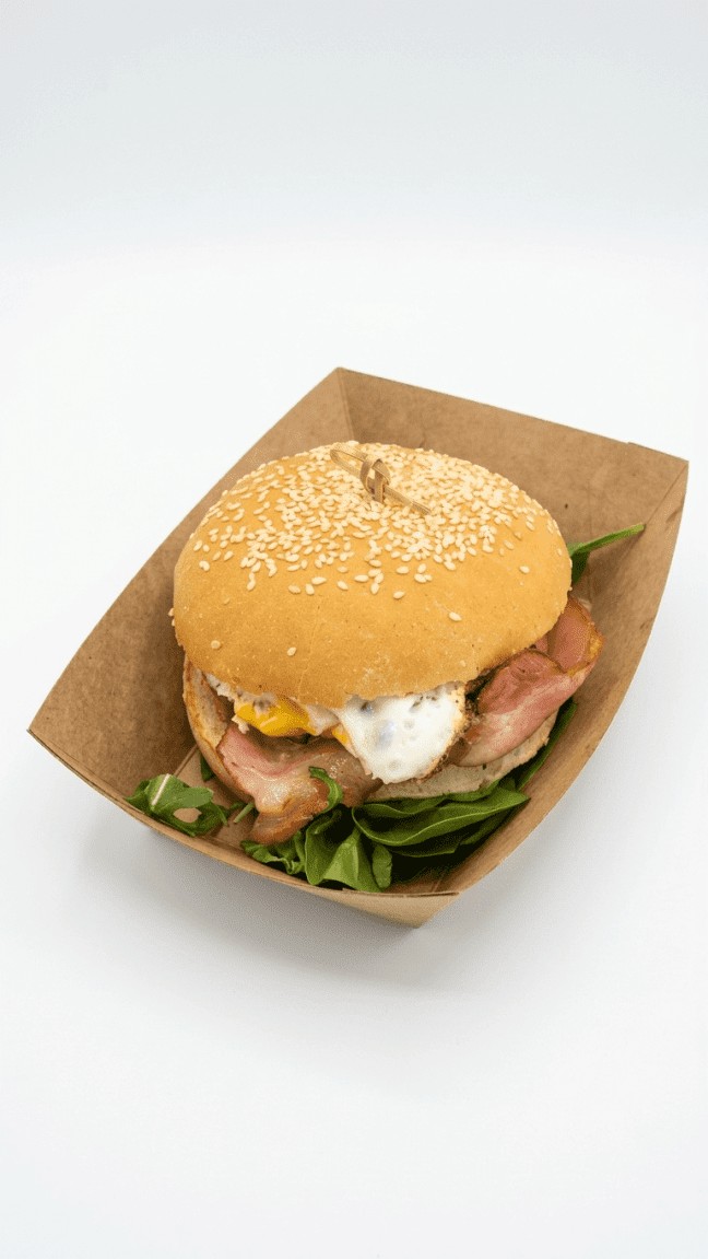 Bacon & egg roll (individually packed)