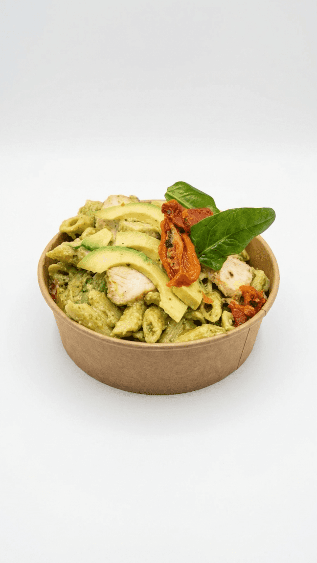 Chicken pesto pasta salad (individually packed)