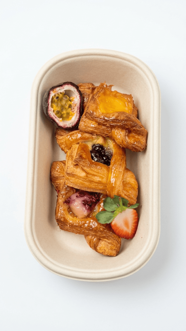 Petite sweet pastry box (individually packed)