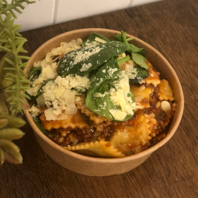 Individually packed - Beef bolognese ravioli