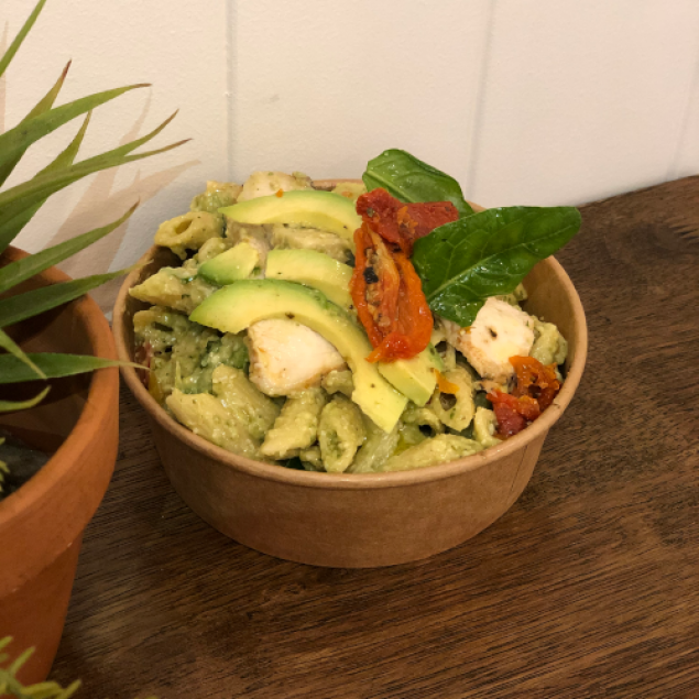 Individually packed - Chicken Pesto Pasta Salad