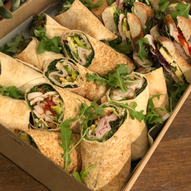 Gourmet Lebanese wraps