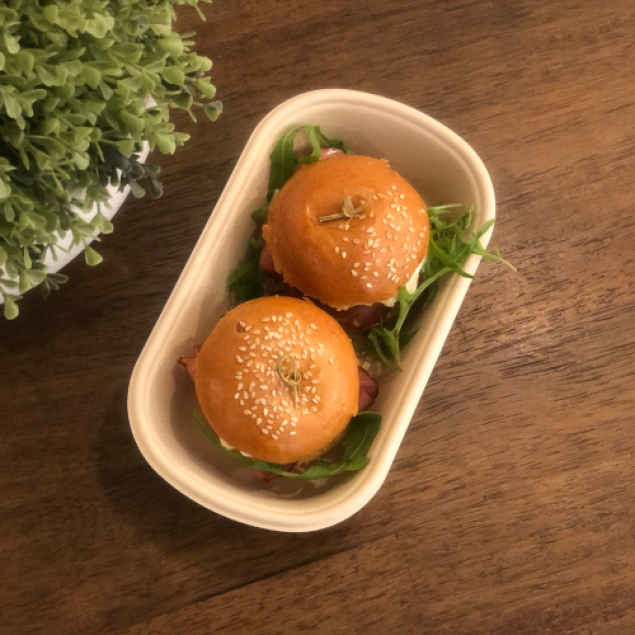 Roast veg slider pack (2 per box)