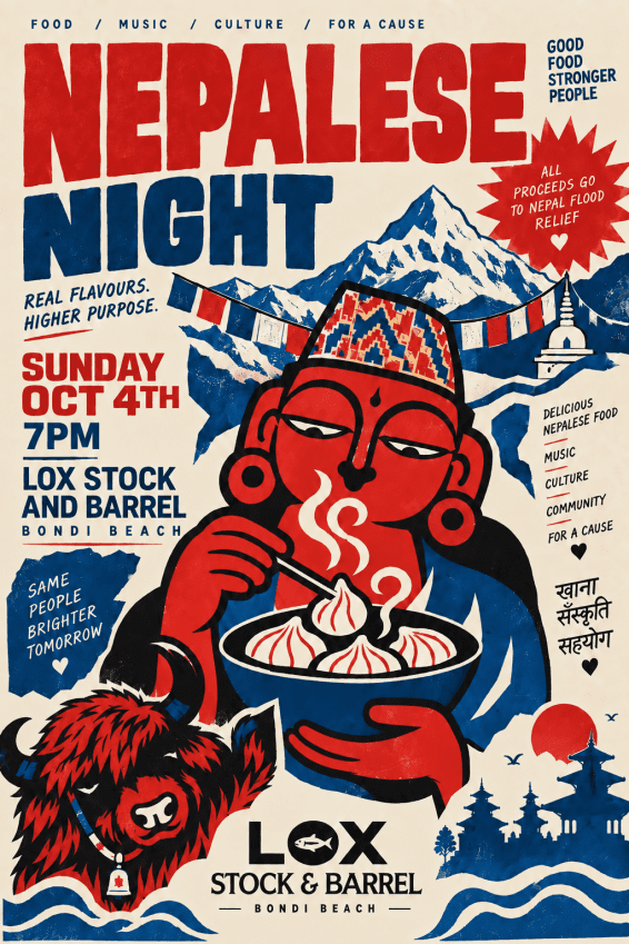 Nepalese Nights at Lox Stock and Barrel
