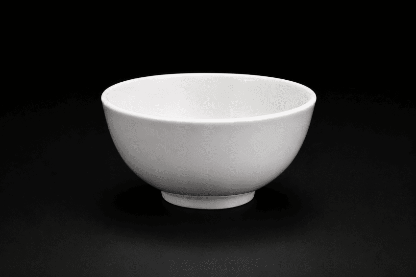 ESSENTIAL WHITE CHINESE BOWL 400ML