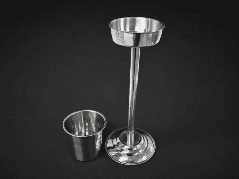 ICE BUCKET STAND 210MM X 680MM H