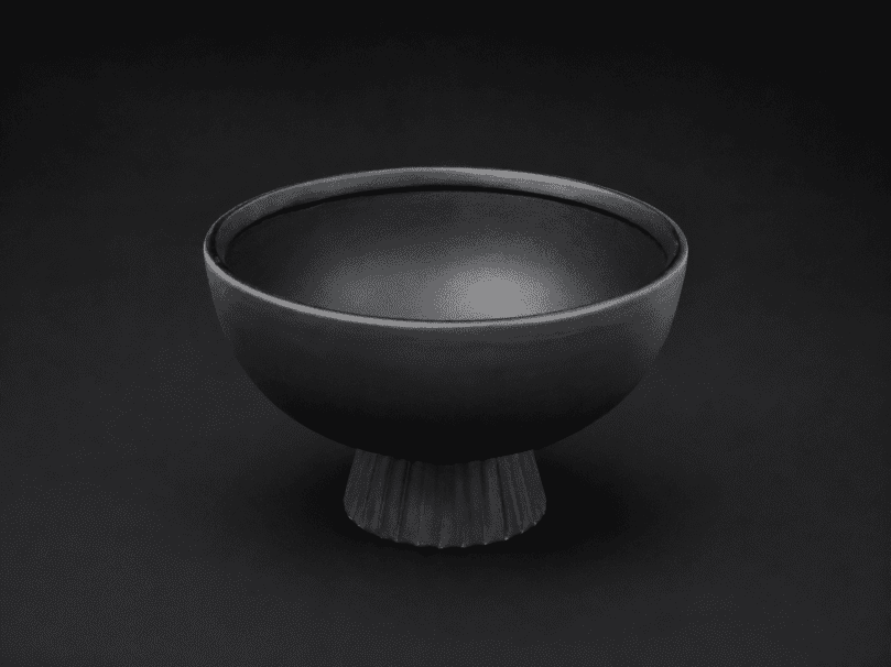 FRUIT BOWL BROWN 300MM DIAMETER