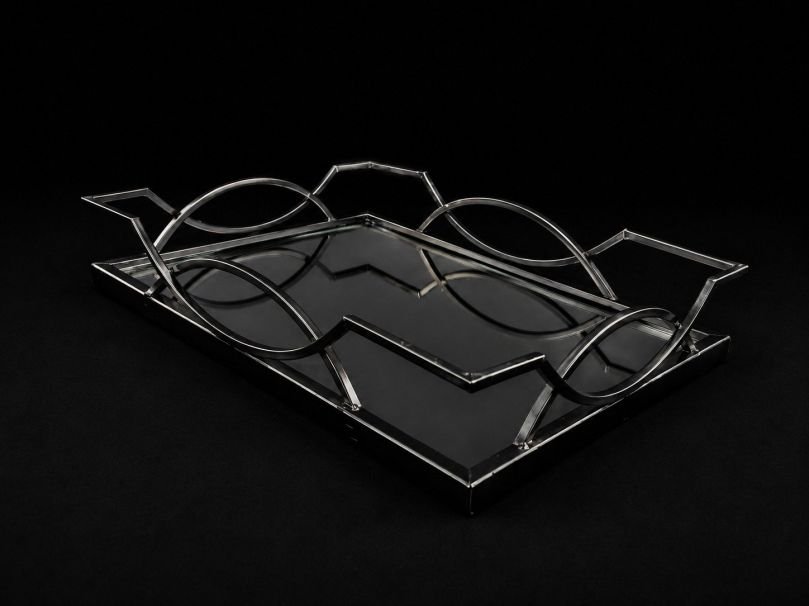 REGTANGULAR MIRROR TABLE STAND 520MM X 350MM