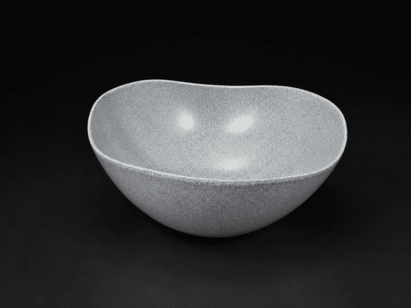 SOFT ROUNDED TRIANGULAR BOWL 340 DIAMETER