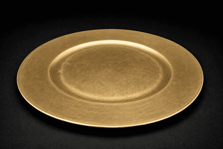 GOLD BASE PLATE 330MM