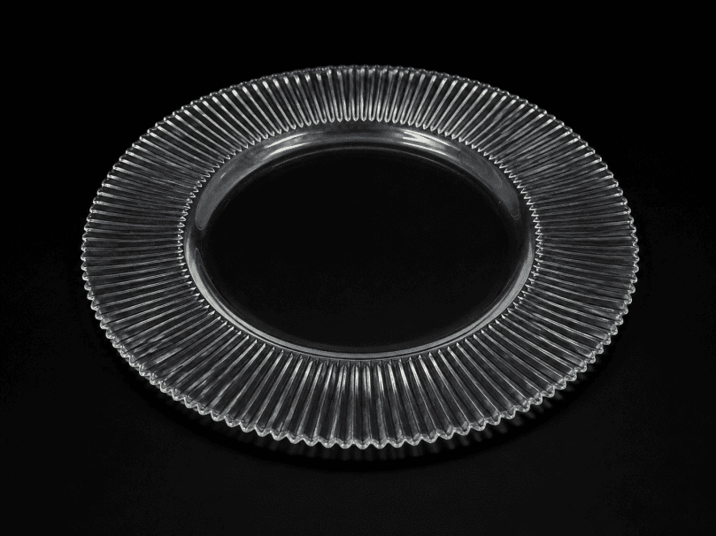 GLASS BASE PLATE 300MM DIAMETER
