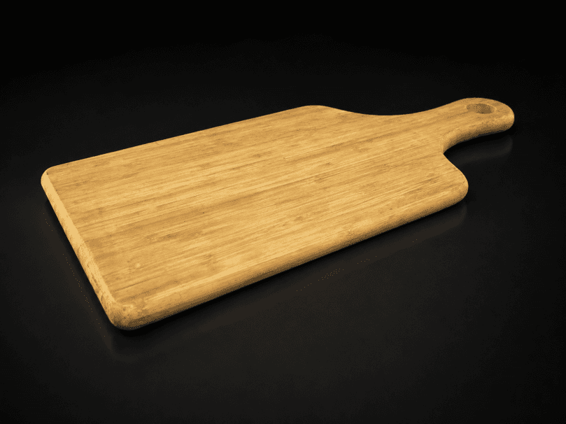 WOODEN BOARD PLATTER 300MM X 220MM
