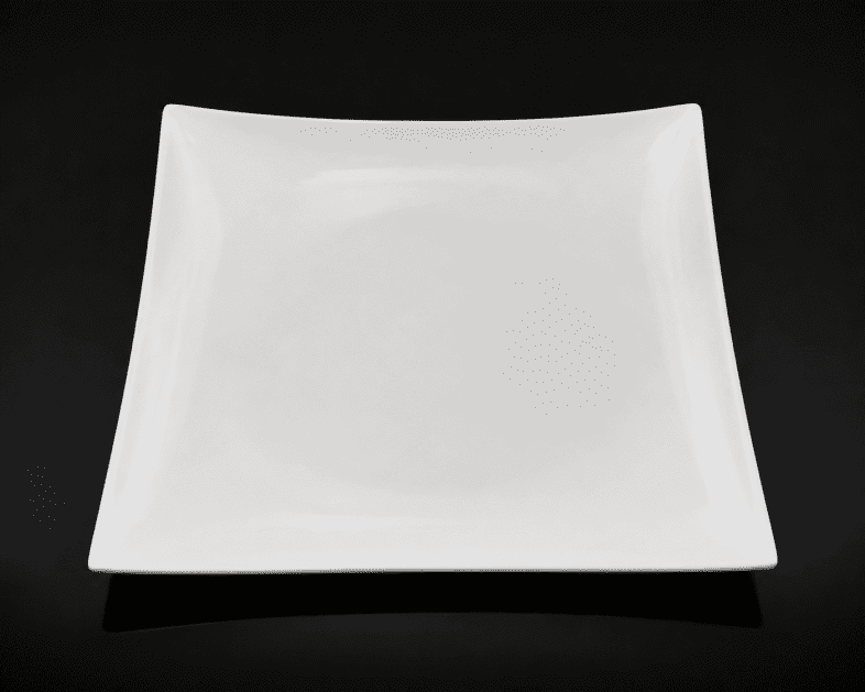 SERVING FLAT DISH 350MM X 350MM (SQUARE)