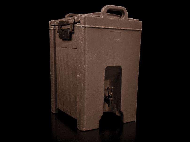 BEVERAGE SERVER INSULATED 35LT (BROWN)