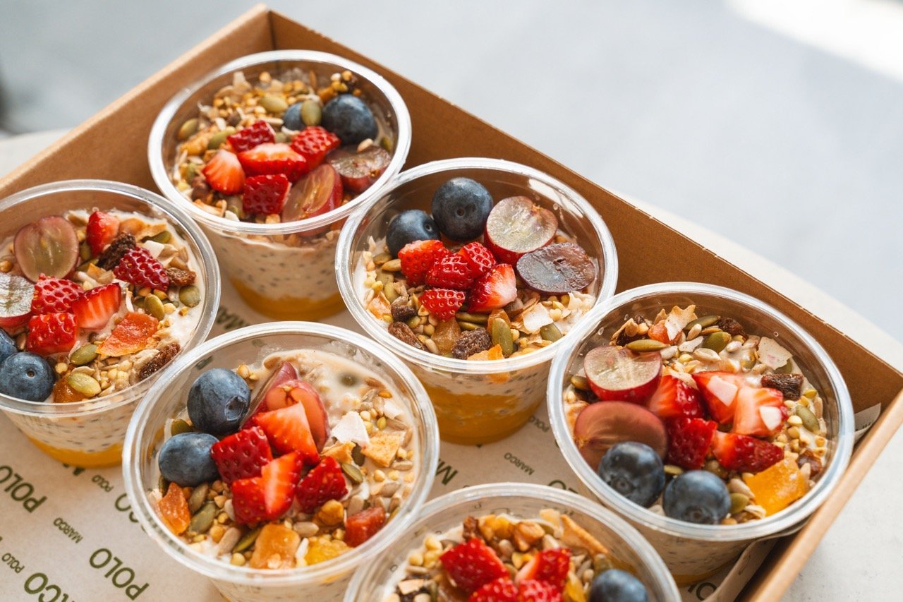 Mini Breakfast Pot - Mango Overnight Oats (DF, VG)