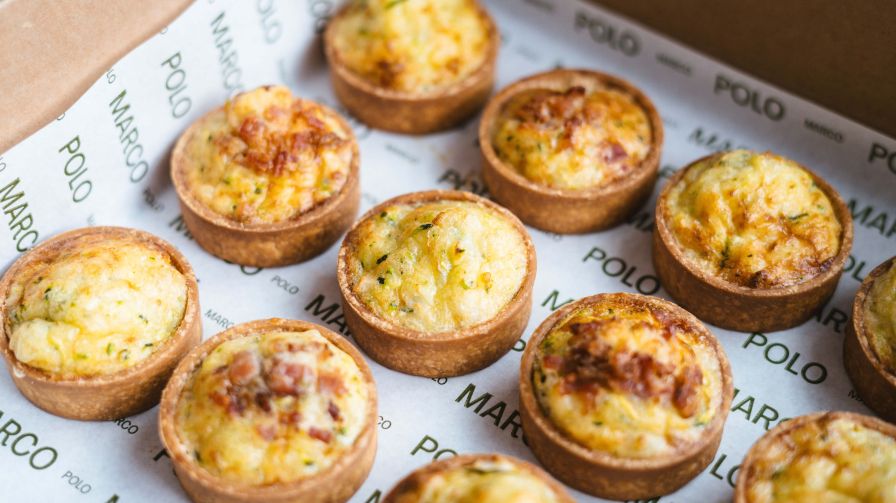 Mini Quiche Shells - Bacon & Leek (GF)