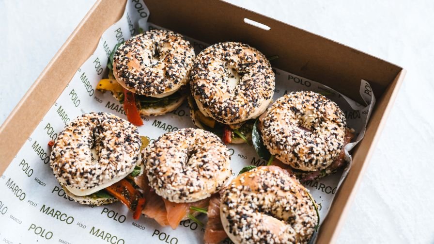 Mini Bagels - A Mixed Selection of Fillings