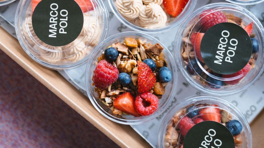 Mini Breakfast Pot - Coconut Yoghut Granola Pot, (GF, DF, VG)