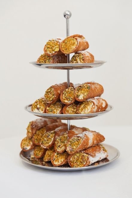 Ricotta & Pistachio Cannoli