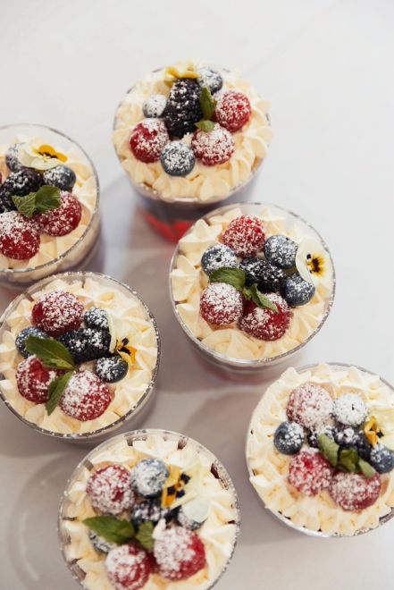 Mini Festive Trifle Pots
