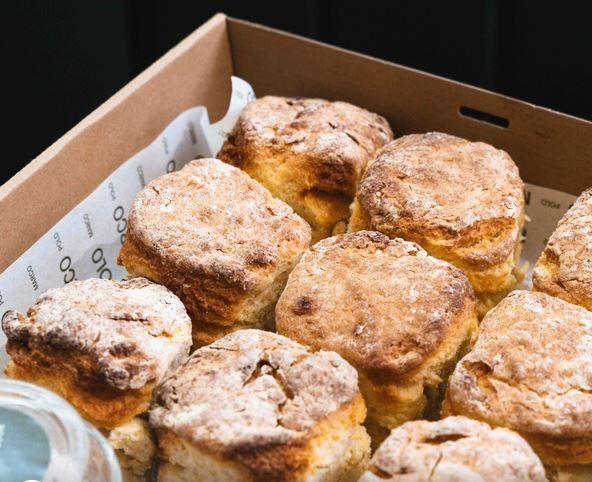 Housemade Scones Chantilly Cream, Jam
