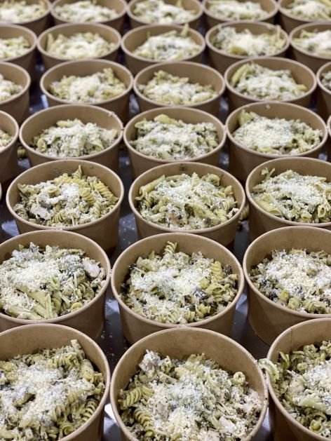 Creamy Chicken and Mushroom, Linguini