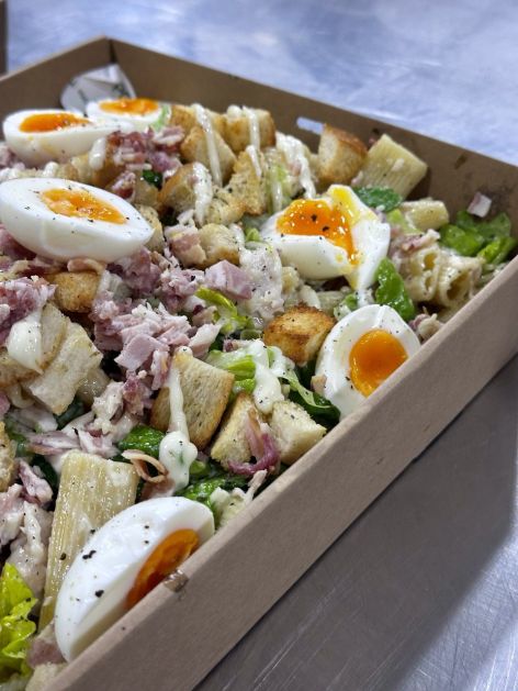 Chicken Caesar Pasta Salad Platter