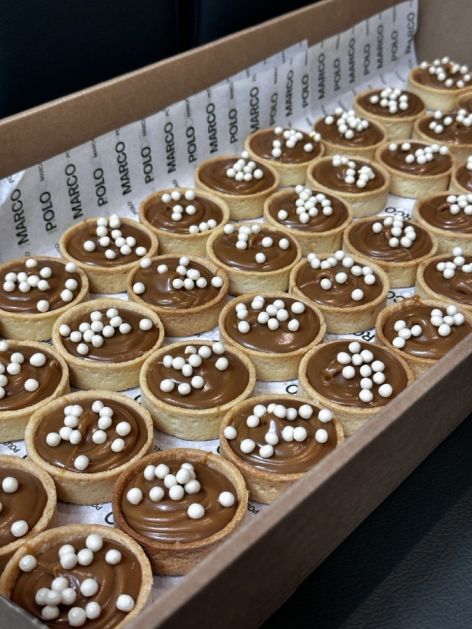 Salted Caramel & Macadamia Mini Tarts (GF)