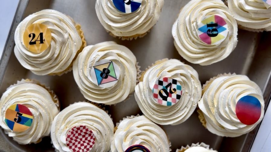 Custom Branded Cupcakes - Your Branded Edible Logo 