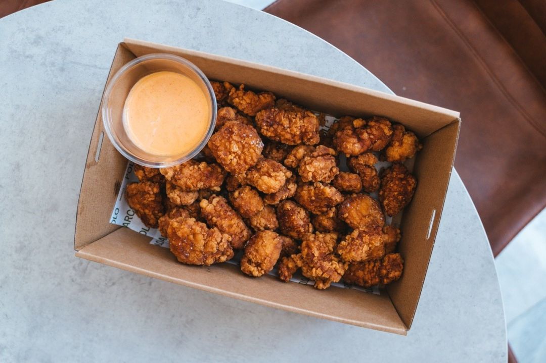 Chicken Tender Platter, Sriarcha Kewpie (20 Pieces)