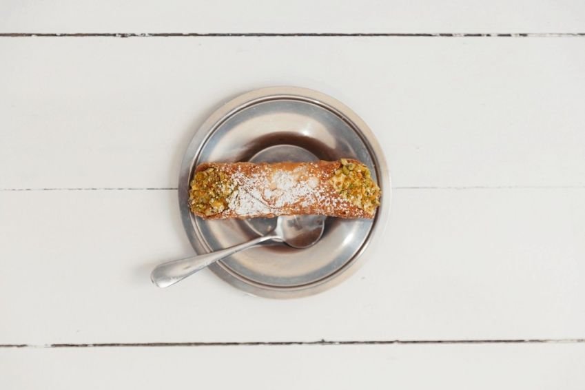 Ricotta & Pistachio Cannoli