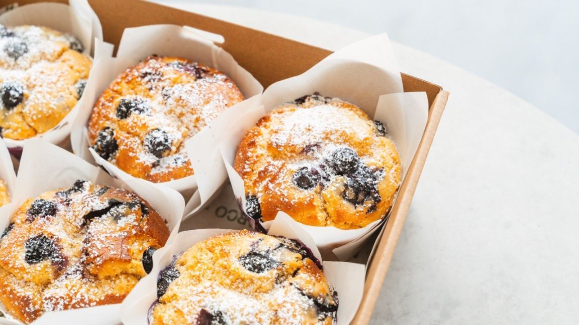 Sweet Muffin - Lemon & Blueberry (GF, VE )