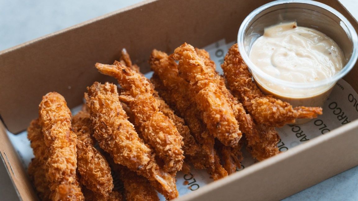 Coconut Prawns Platter  (20 pieces) 