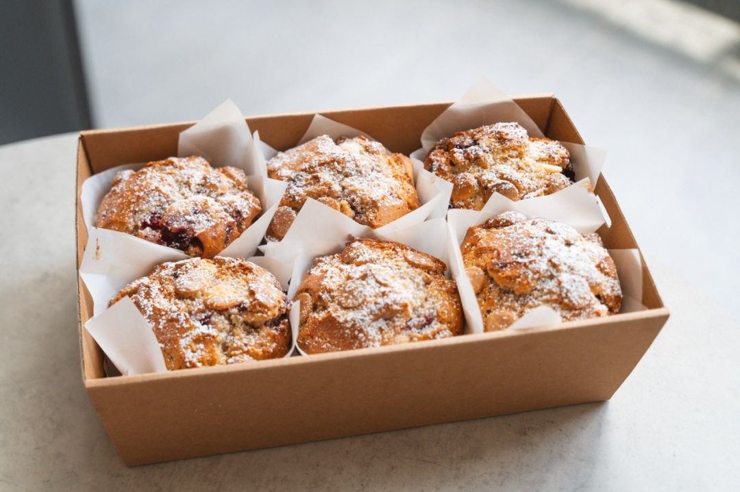 Sweet Muffin - Raspberry & White Chocolate